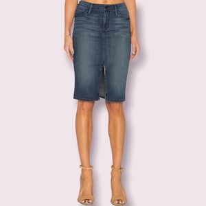 Black Orchid Denim Pencil Skirt